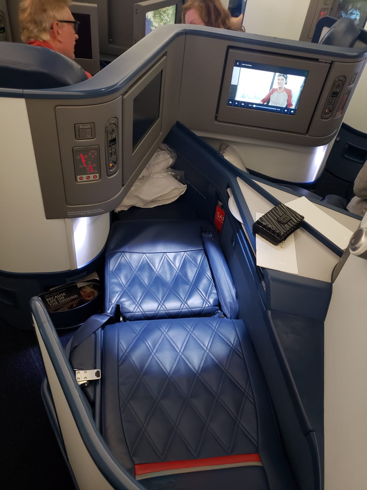 Delta One Airbus A330 DL144 Seattle to Amsterdam Review | EYES ON THE ...